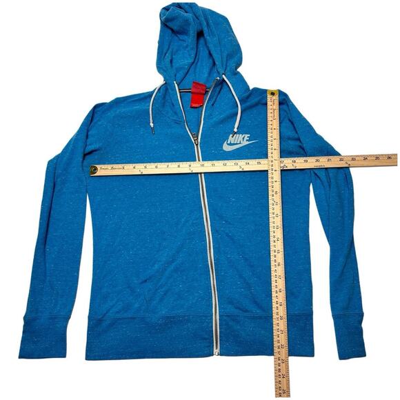 Nike Women’s Vintage Retro Full Zip Light weight Hoodie Size Large - Picture 3 of 5